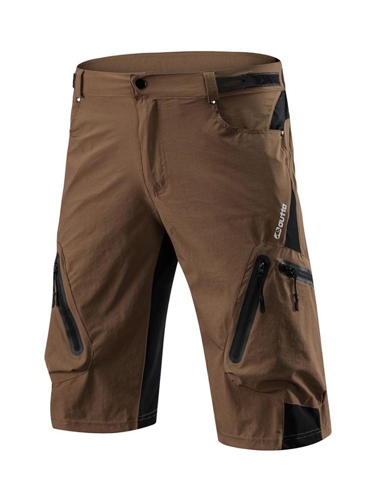 Calções Masculinos Patchwork Color Block Calças Esportivas De Verão