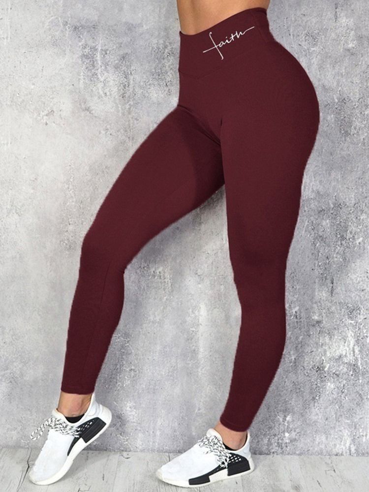 Carta Feminina Calças De Yoga Respirável Para Corrida De Cintura Alta Leggings Tiktok