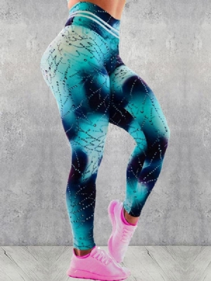 Estampa Feminina De Cintura Alta Push Up Gym Leggings Esportivos Calças De Ioga Cintura Alta Leggings Tiktok