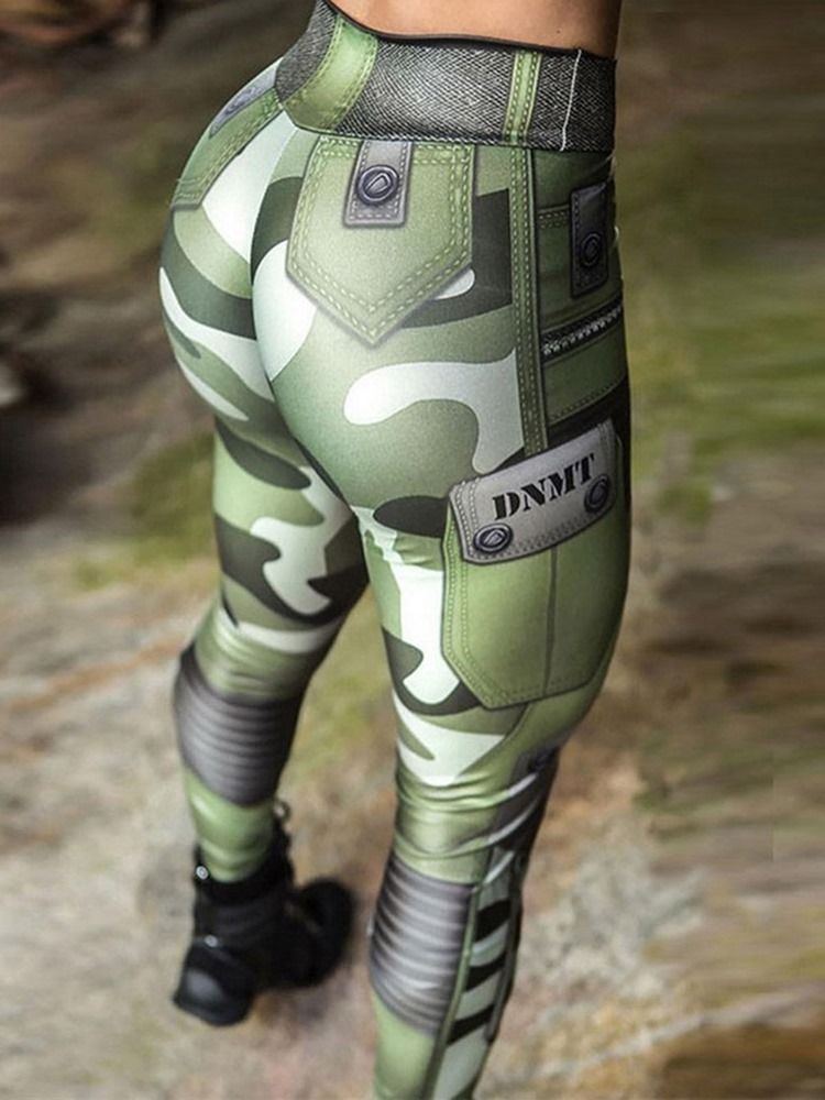 Estampa Feminina De Cintura Alta Push Up Gym Leggings Esportivos Calças De Ioga Cintura Alta Leggings Tiktok