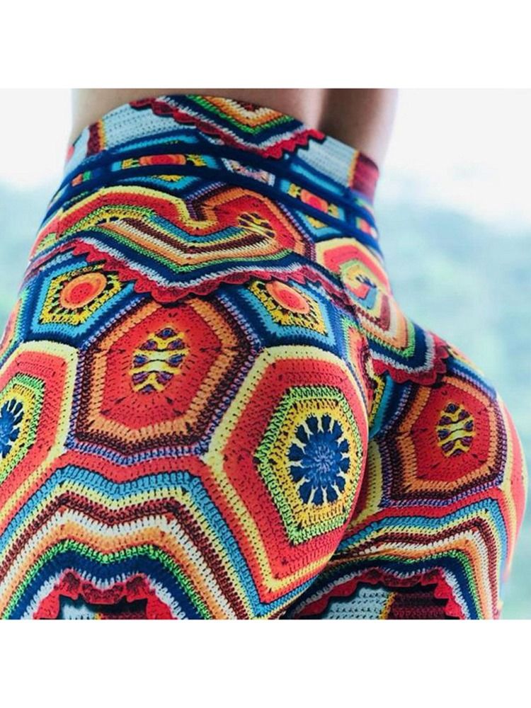 Estampa Feminina De Cintura Alta Push Up Gym Leggings Esportivos Calças De Ioga Cintura Alta Leggings Tiktok
