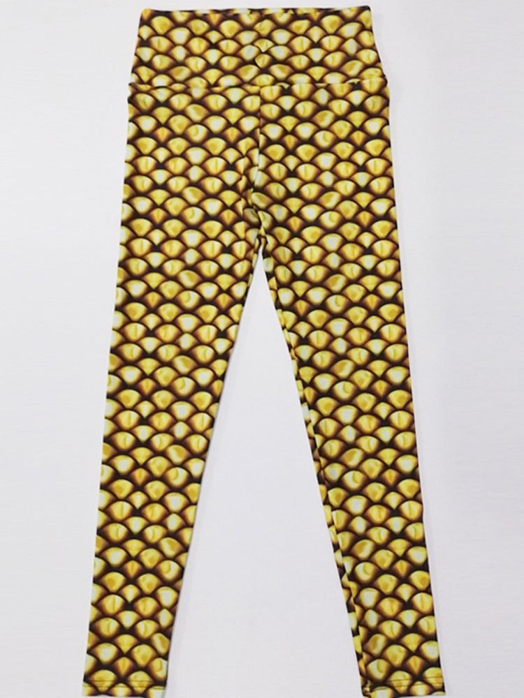 Estampa Feminina Respirável Cintura Alta Push Up Gym Leggings Esportivos Calças De Ioga Cintura Alta Leggings Tiktok