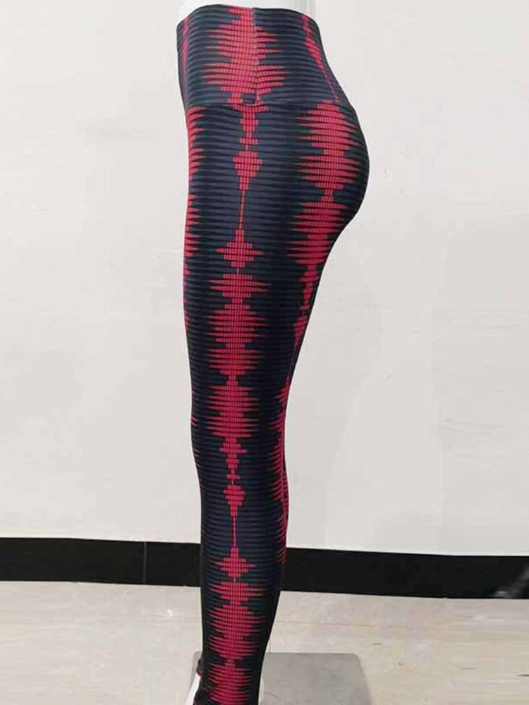 Estampa Respirável Feminina Tripe Yoga Gym Sport Push Up Leggings Calças Ioga Cintura Alta Leggings Tiktok