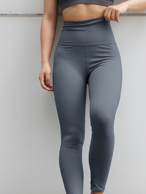 Feminina Sólida Anti-sweat Nylon Street Dance Leggings Femininas Calça Yoga Cintura Alta Leggings Tiktok