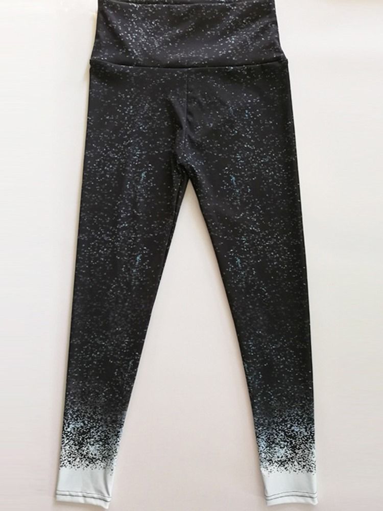 Feminino Gradiente Respirável Primavera Ginásio Esportes Yoga Leggings Calças De Yoga Cintura Alta Leggings Tiktok