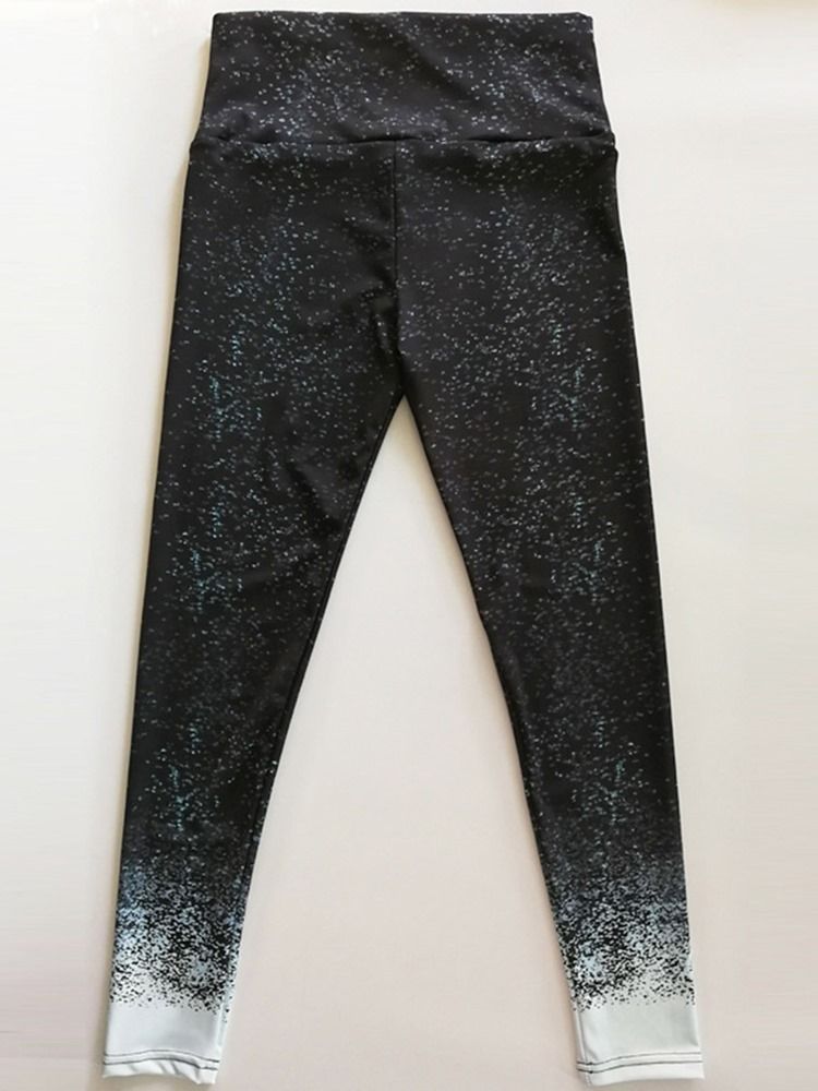 Feminino Gradiente Respirável Primavera Ginásio Esportes Yoga Leggings Calças De Yoga Cintura Alta Leggings Tiktok
