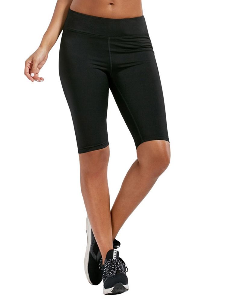 Ginástica Feminina Esporte Leggings Sem Costura Respirável Na Altura Do Joelho Calças Yoga Cintura Alta Leggings Tiktok