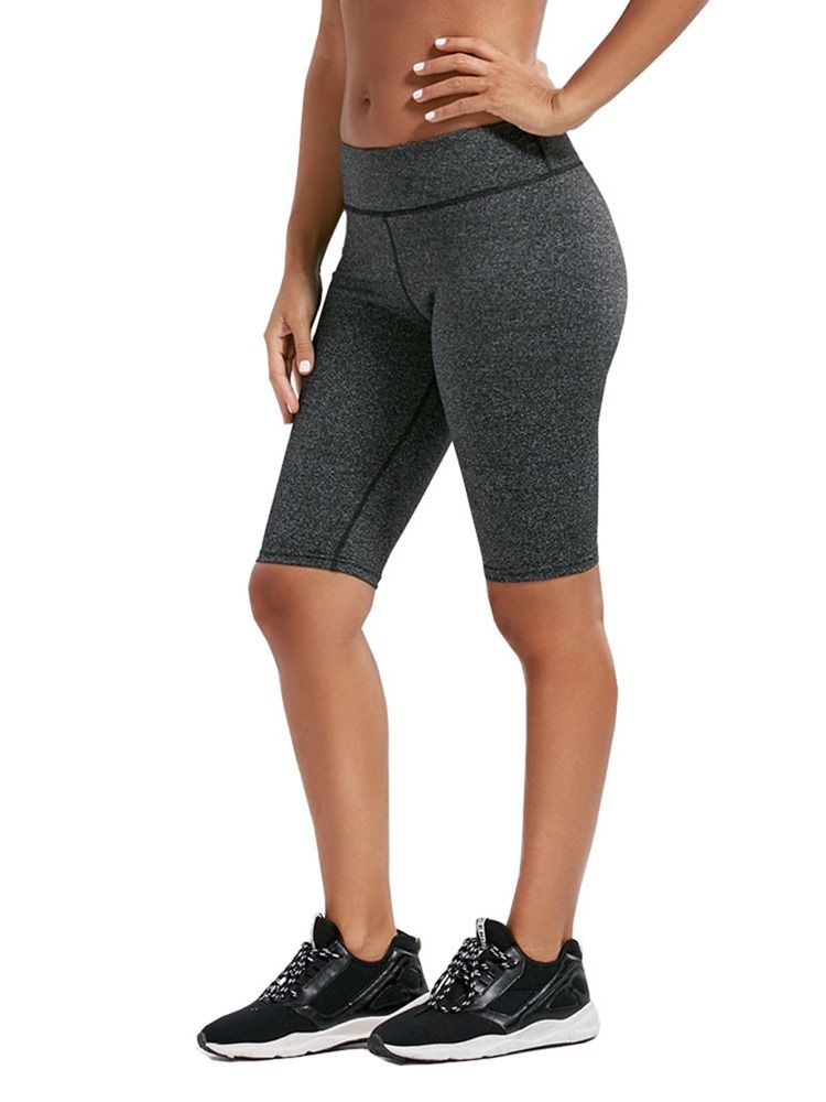 Ginástica Feminina Esporte Leggings Sem Costura Respirável Na Altura Do Joelho Calças Yoga Cintura Alta Leggings Tiktok