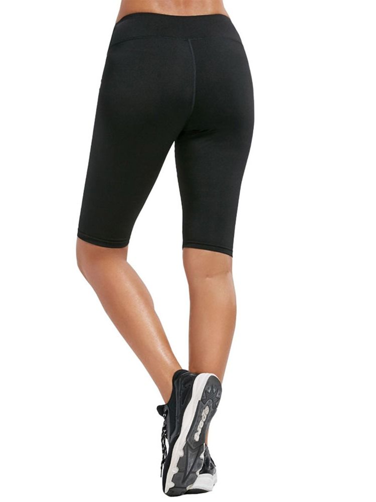Ginástica Feminina Esporte Leggings Sem Costura Respirável Na Altura Do Joelho Calças Yoga Cintura Alta Leggings Tiktok