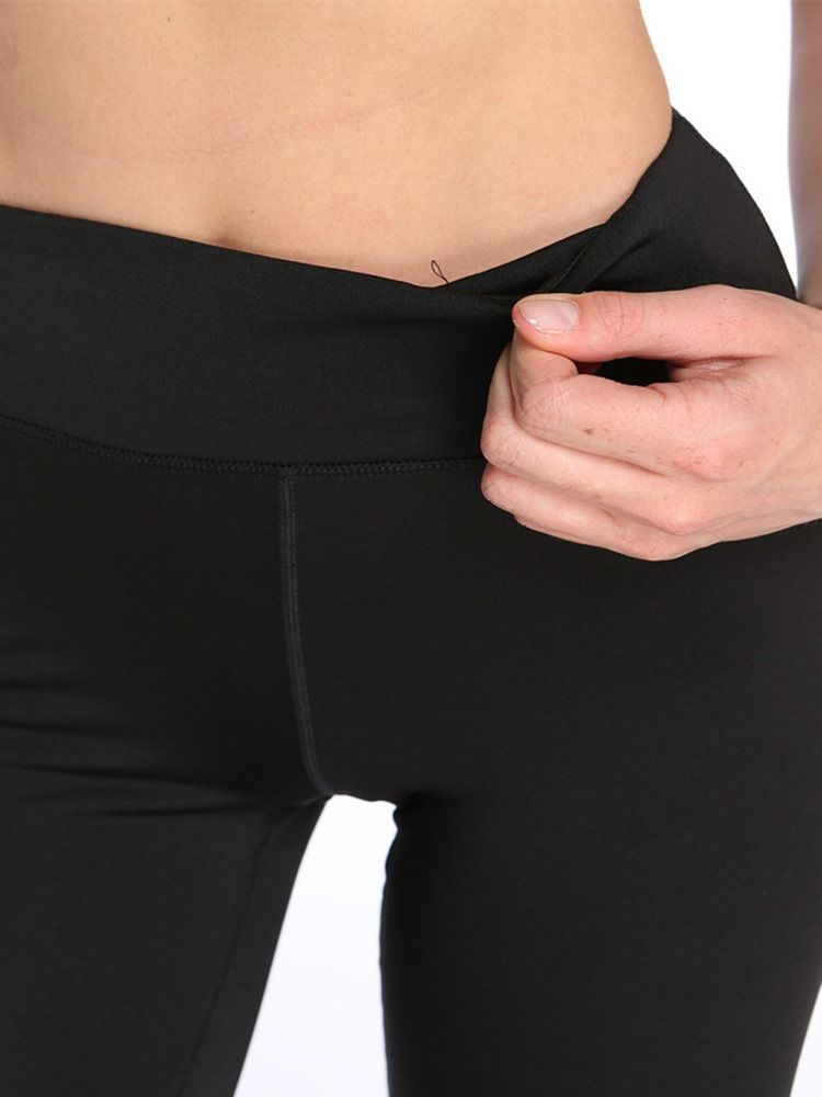 Ginástica Feminina Esporte Leggings Sem Costura Respirável Na Altura Do Joelho Calças Yoga Cintura Alta Leggings Tiktok