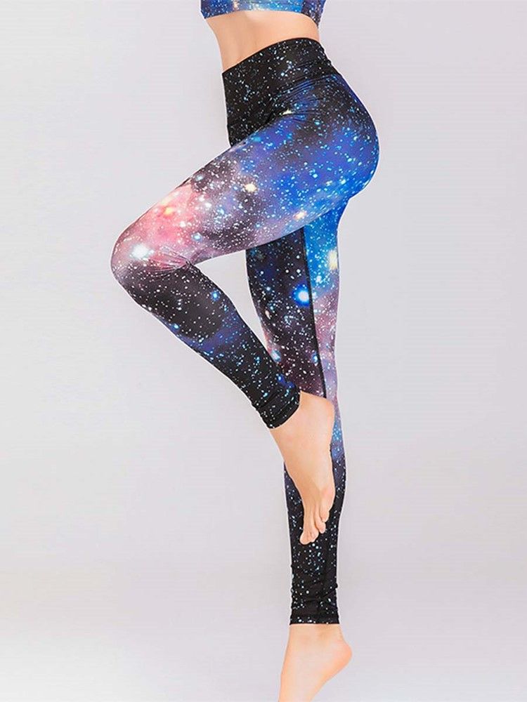 Leggings Femininos Com Estampa Colorida De Secagem Rápida Calças De Ioga Leggings Tiktok De Cintura Alta