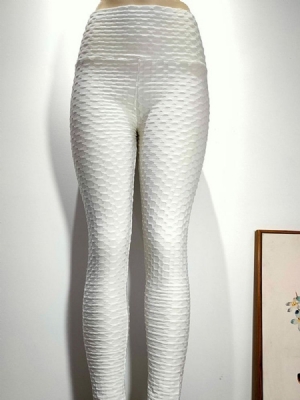 Misturas De Algodão Feminino Respirável Até O Tornozelo Calça De Ioga De Cintura Alta Leggings Tiktok