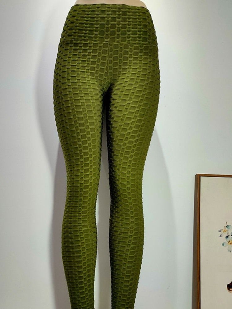 Misturas De Algodão Feminino Respirável Até O Tornozelo Calça De Ioga De Cintura Alta Leggings Tiktok