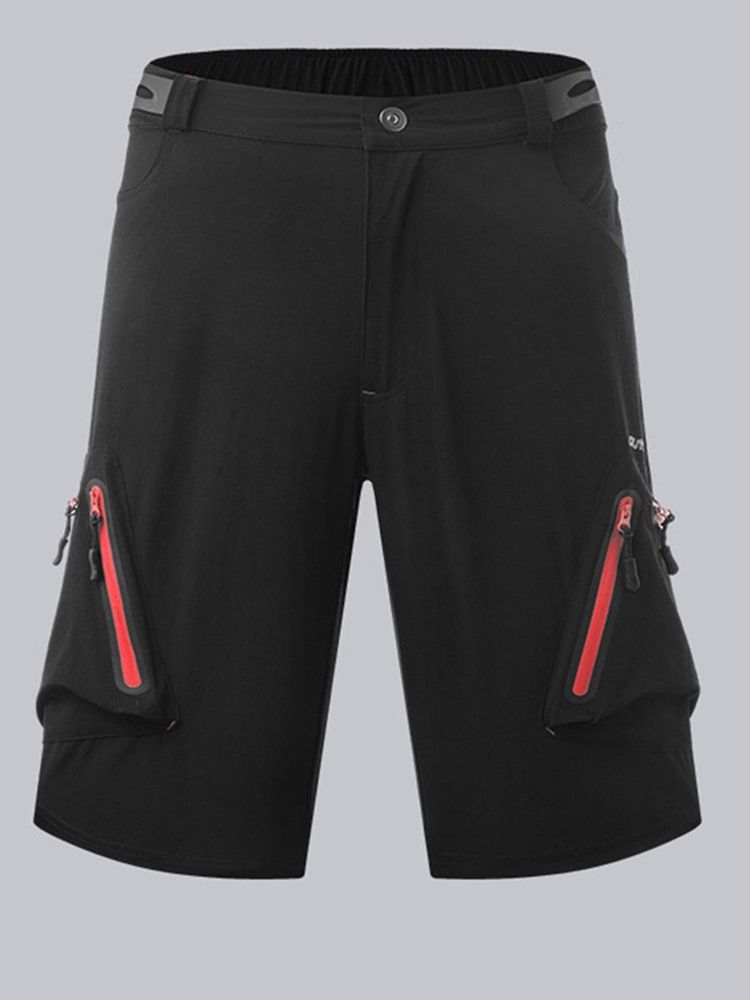 Shorts Cargo Masculino Até O Joelho Desgaste Externo Peso Leve