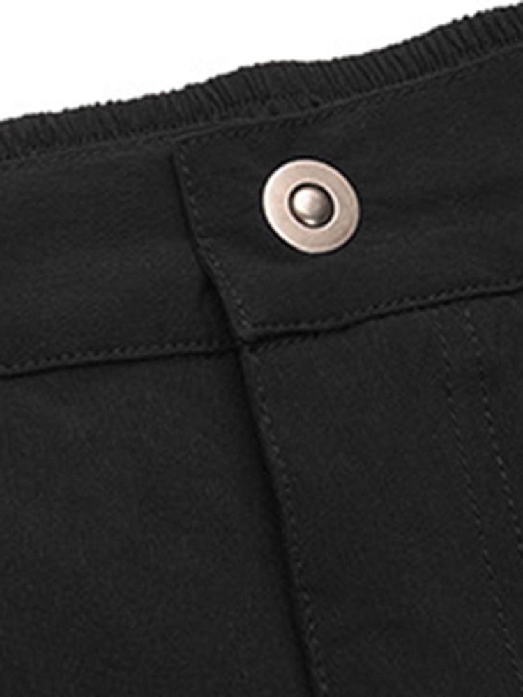 Shorts Cargo Masculino Até O Joelho Desgaste Externo Peso Leve