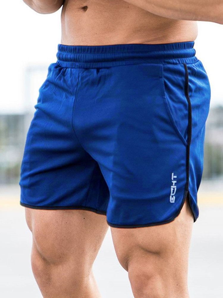 Shorts Letter Masculino Calças Esportivas