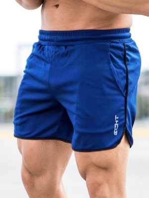 Shorts Letter Masculino Calças Esportivas