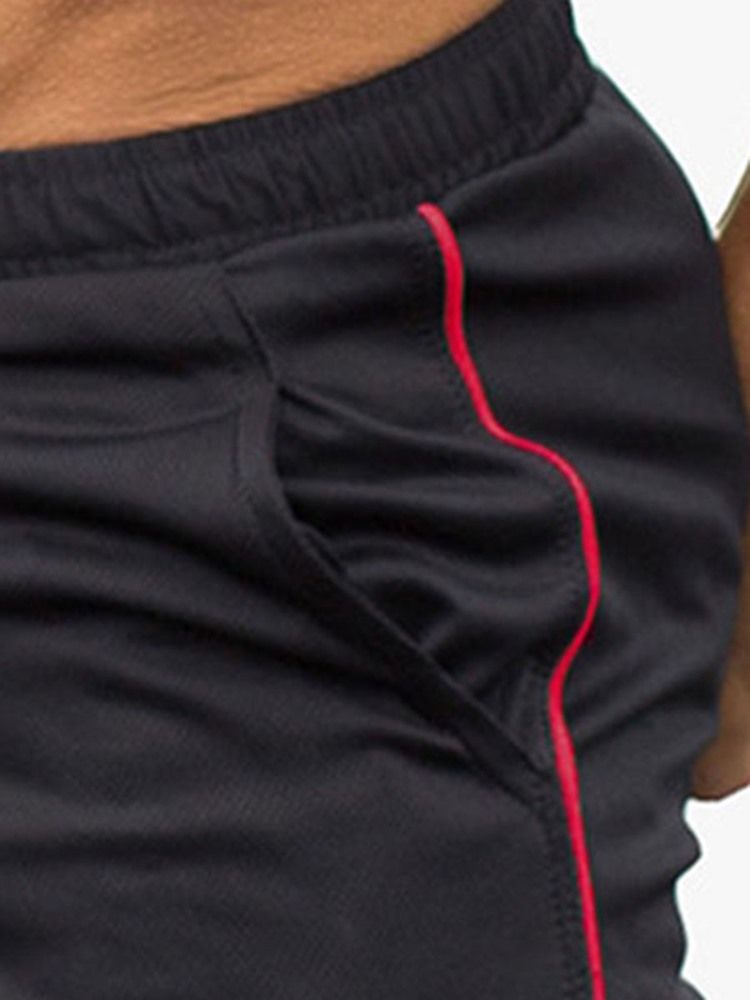 Shorts Letter Masculino Calças Esportivas