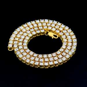 Colar Alloy Diamnte Masculino