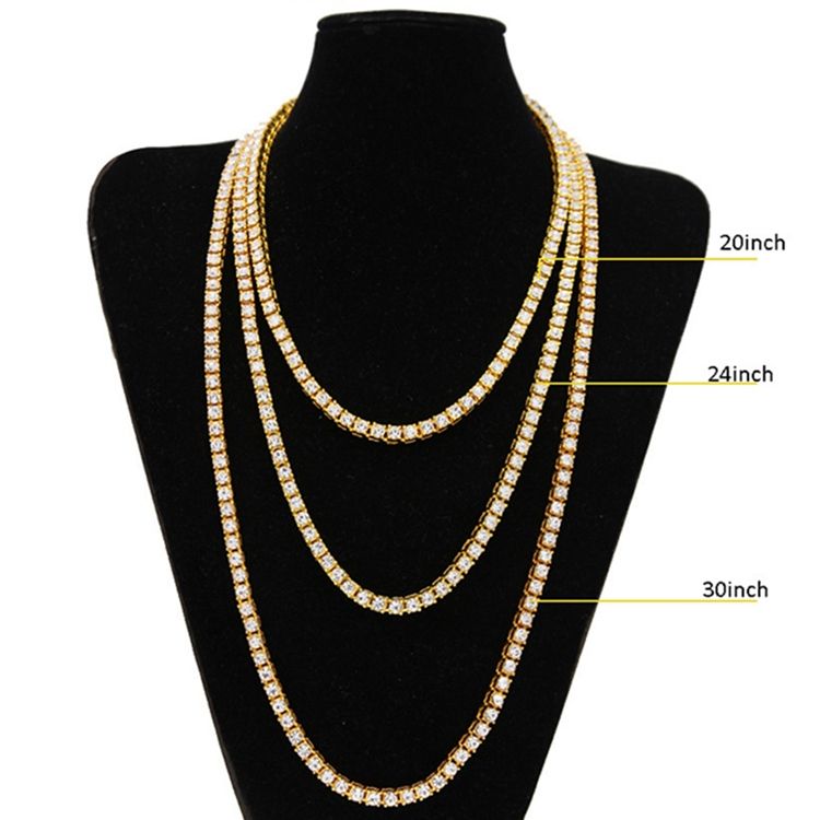 Colar Alloy Diamnte Masculino