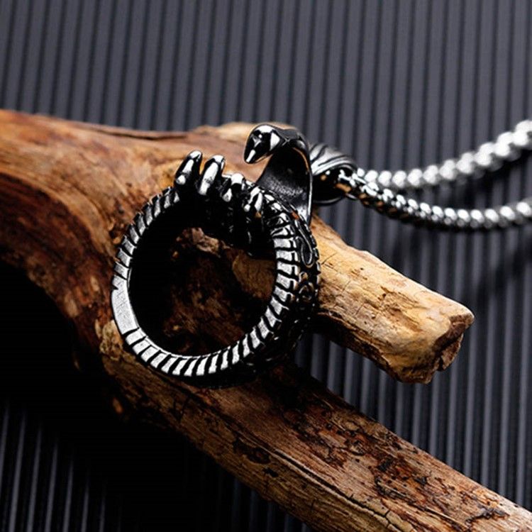 Colar De Garra De Hip Hop Masculino