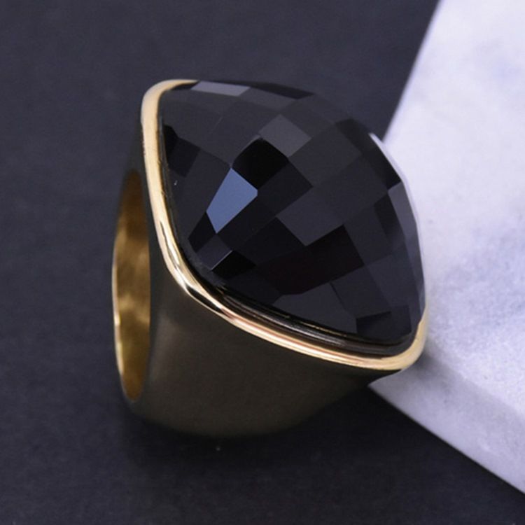 Steel Homens Gem Ring