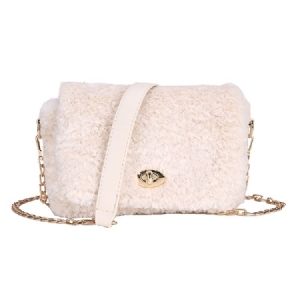 Bloquear Bolsas Crossbody Retangulares Retangulares De Veludo