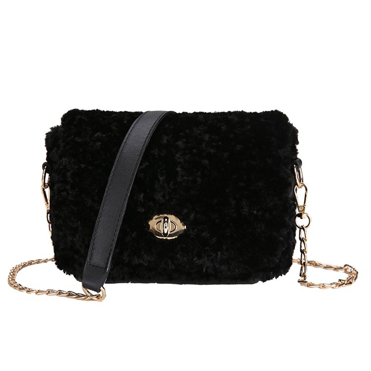 Bloquear Bolsas Crossbody Retangulares Retangulares De Veludo