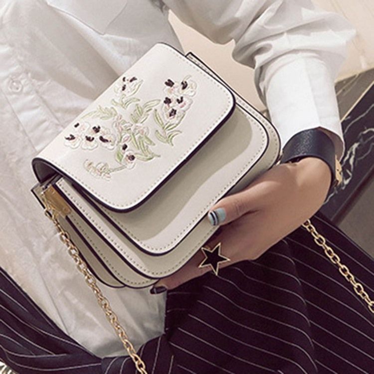 Bolsa Crossbody Multicamadas Para Bordado All Match