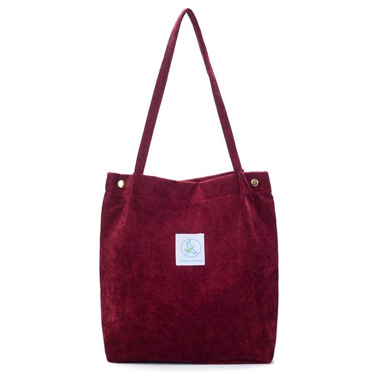 Bolsa De Ombro Feminina De Veludo Liso