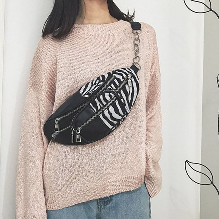 Bolsas De Cintura Com Estampado Feminino