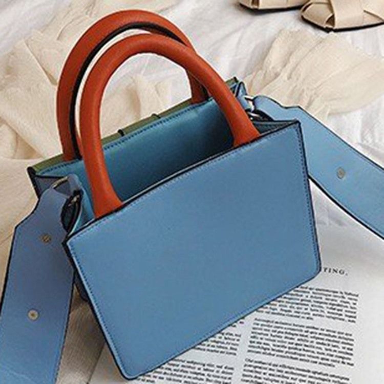 Bolsas Crossbody Com Aba Diamante Pu