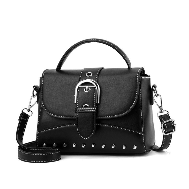 Bolsas Crossbody Com Aba Lisa De Rebite Pu