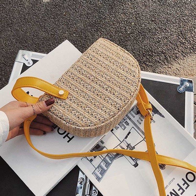 Bolsas Crossbody Straw Fashion