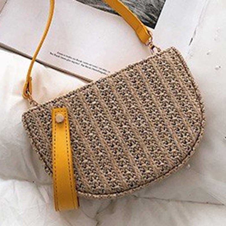 Bolsas Crossbody Straw Fashion