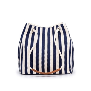 Bolsas De Ombro Em Formato De Barril De Faixa De Lona