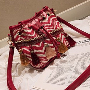 Bolsas De Ombro Em Sarja Estilo Boêmio