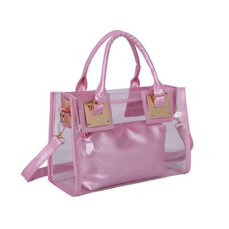 Bolsas De Ombro De Fio Liso Pu