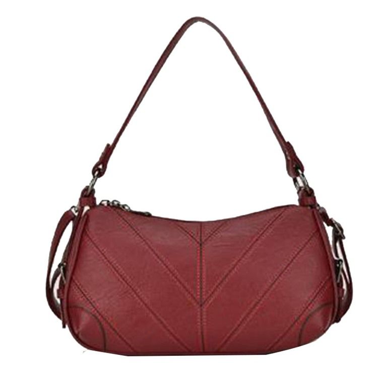 Bolsas De Ombro Lisas De Pu Com Relevo