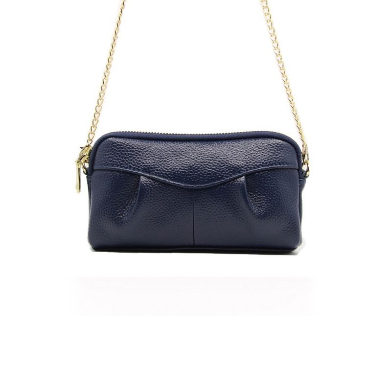 Bolsas De Ombro Retangulares De Fio Liso De Pu