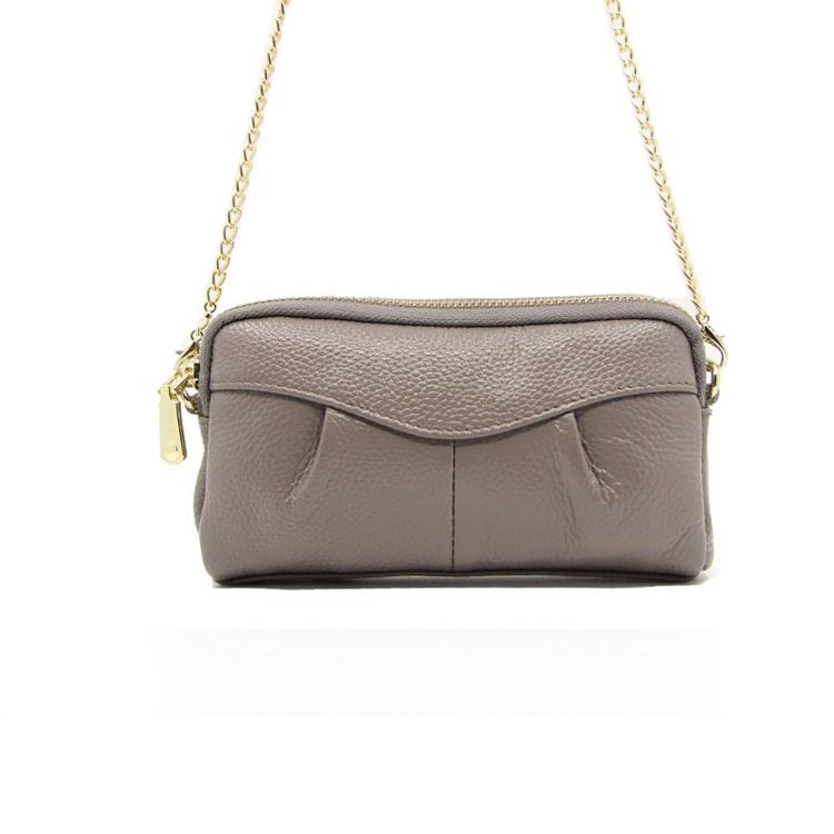 Bolsas De Ombro Retangulares De Fio Liso De Pu