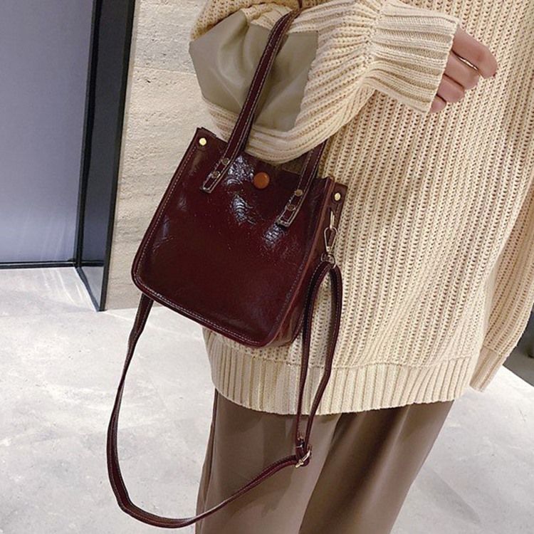 Bolsas De Ombro Retangulares Simples Retangulares De Linha