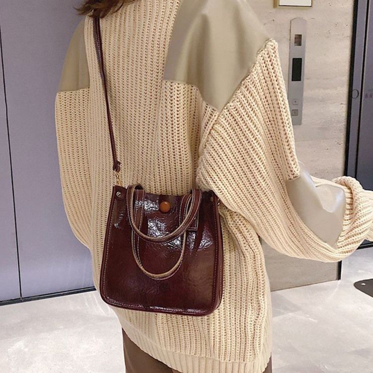 Bolsas De Ombro Retangulares Simples Retangulares De Linha