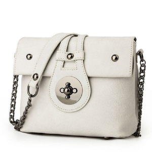 Erircdress Candy Color Latch Mini Bolsa Crossbody