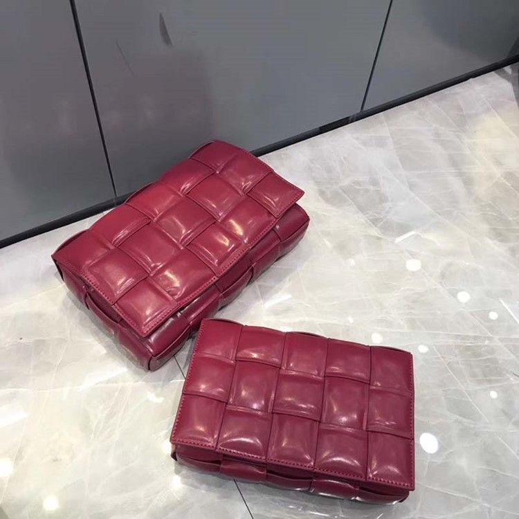 Malas Femininas Crossbody Retângulo De Fio Liso De Pu