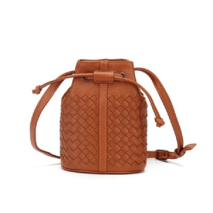 Mini Bolsa Crossbody Em Forma De Balde