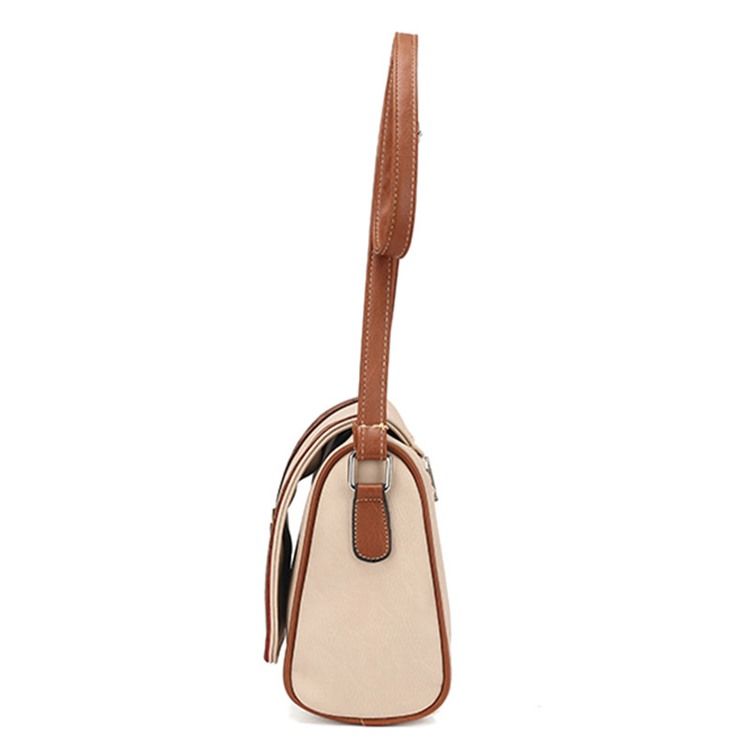 Saco Crossbody Com Decoração Floral Em Forma De Travesseiro Vintage