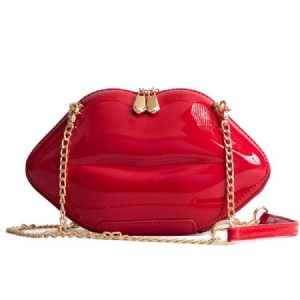 Sacos Crossbody De Corrente Simples De Pu