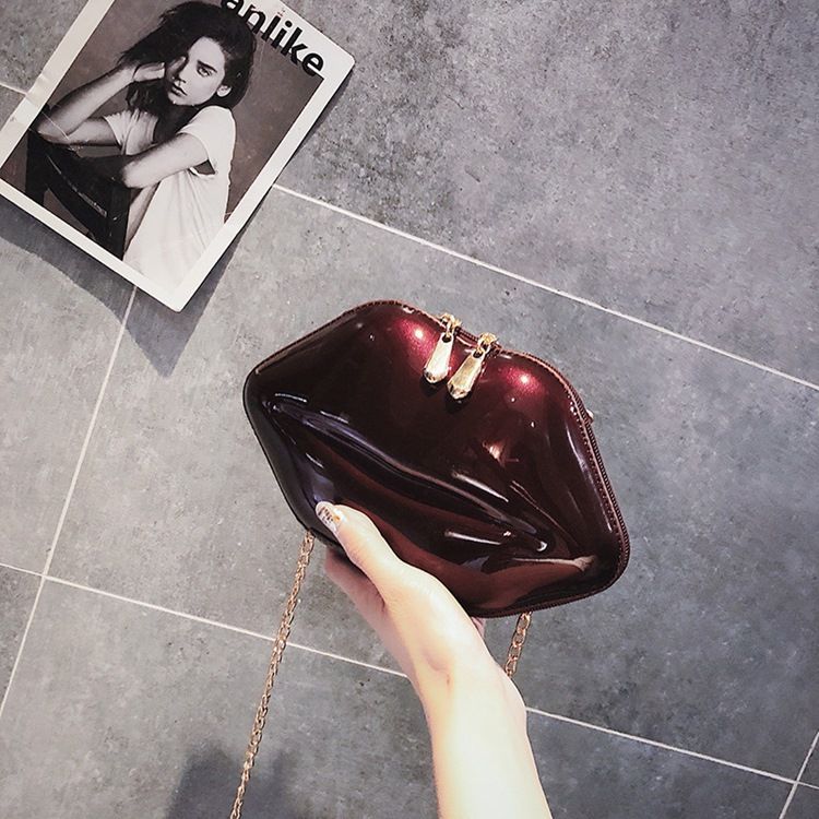 Sacos Crossbody De Corrente Simples De Pu