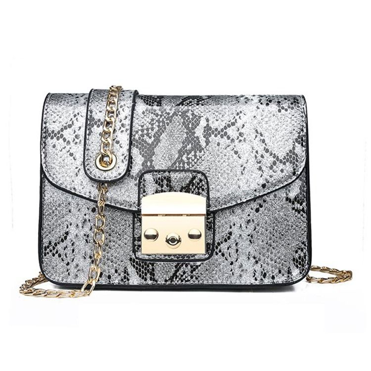 Sacos Crossbody Retângulo Com Fio Serpentina